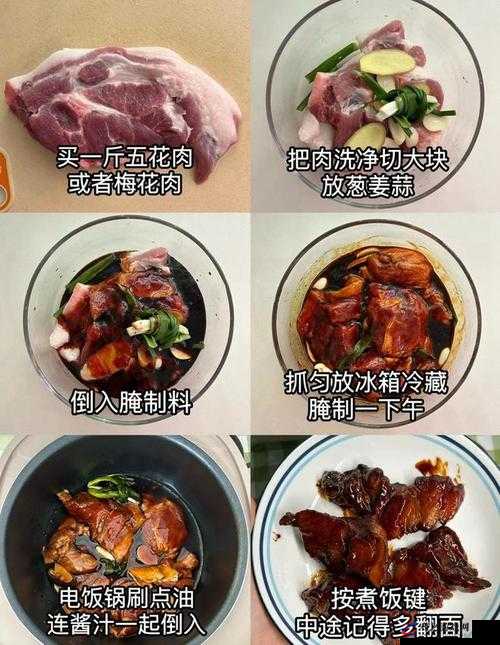 独占 1V1 冰糖炖五花肉：独特美味的极致体验