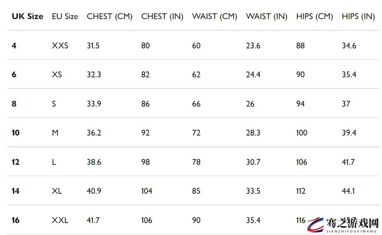 欧洲尺码日本尺码专 MBA 智库：尺码知识与应用指南