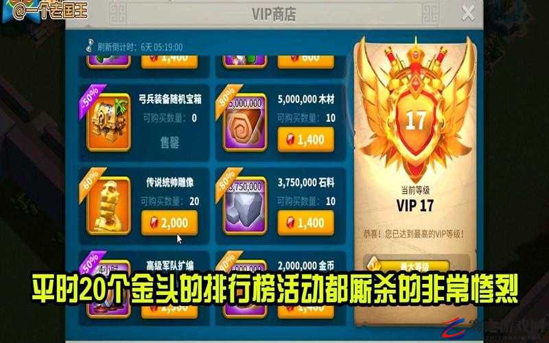 万国觉醒深度解析，特权商店与VIP商店珍稀商品全面探秘