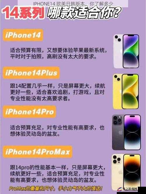 iPhone14 欧美日韩版本传闻不再上新了：引发市场诸多猜测